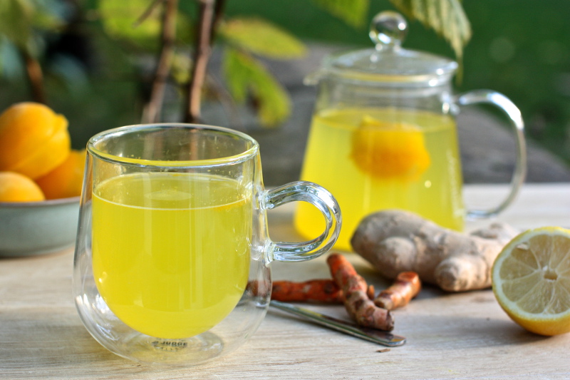 Lemon Ginger Turmeric Tea Balls Wild For Food