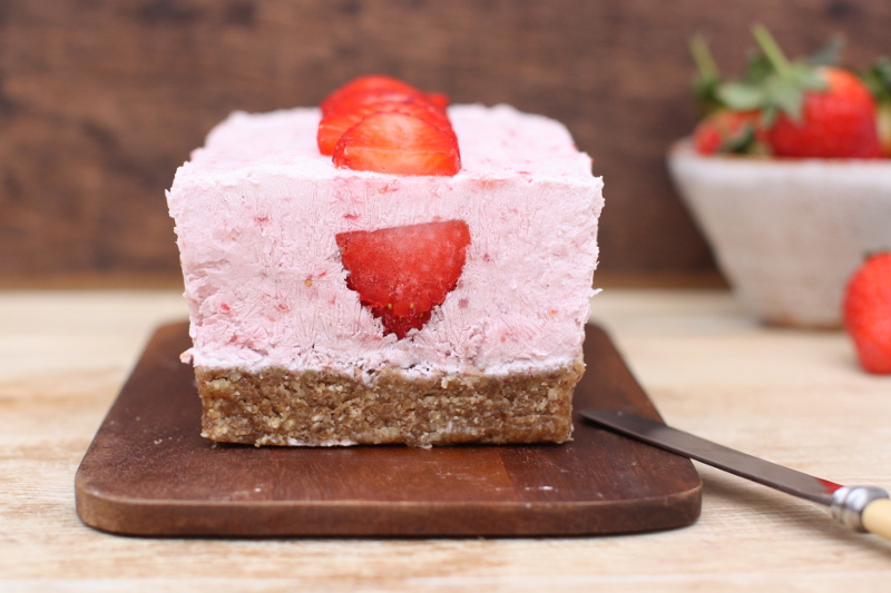 Strawberry Mousse Cake - Stephanie's Sweet Treats